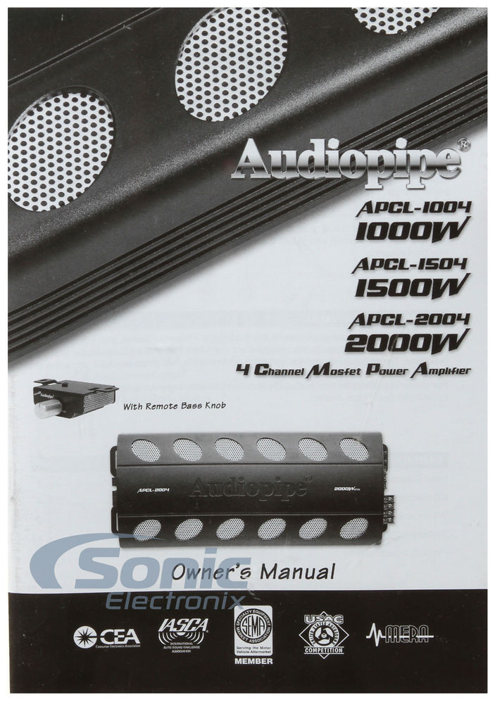 Audiopipe APCL-2004 Image 7