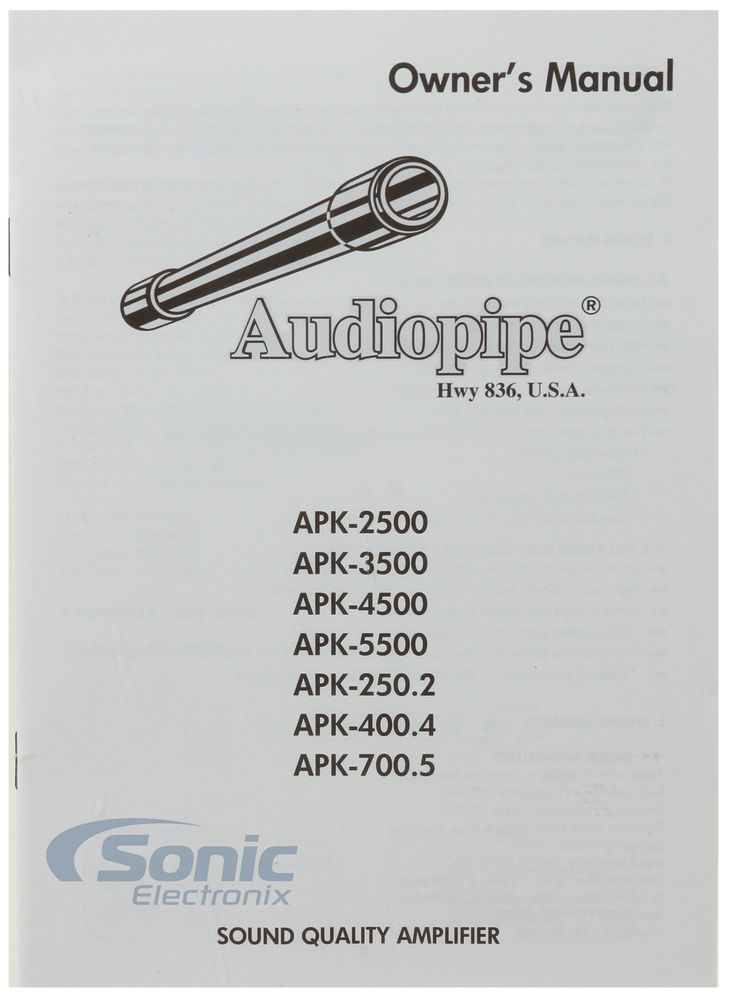 Audiopipe APK-700.5 Image 6