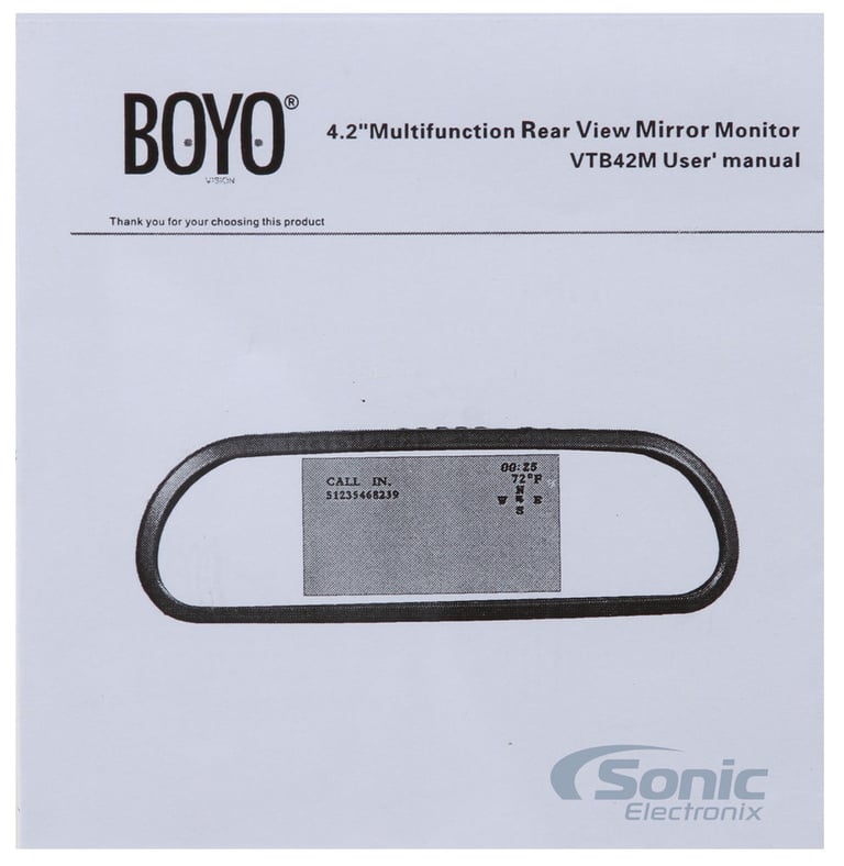 BOYO Vision VTB42M Image 8