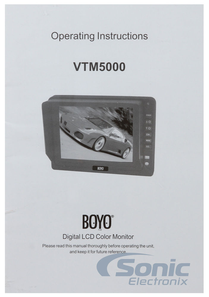 BOYO Vision VTM5000 Image 10