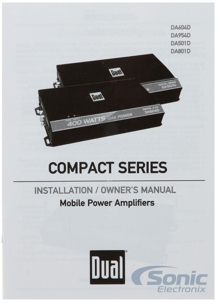Dual DA801D Image 7