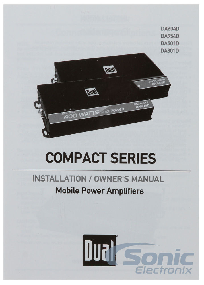 Dual DA954D Image 6