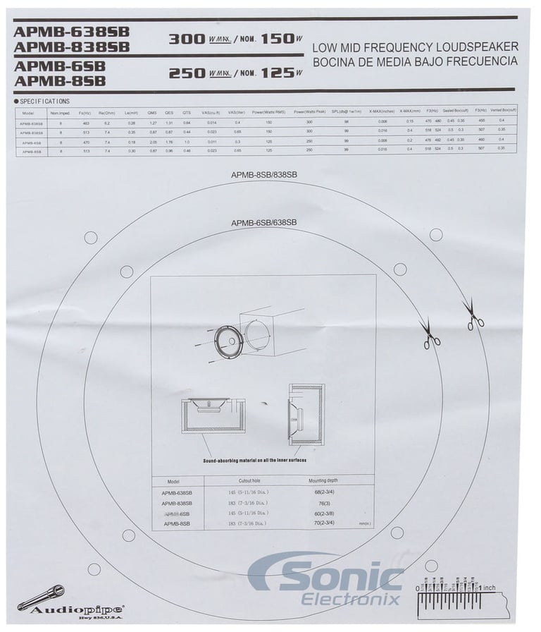 Audiopipe APMB-6SB Image 4