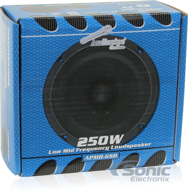 Audiopipe APMB-6SB  , Open Box (Very Good, Used) Image 5