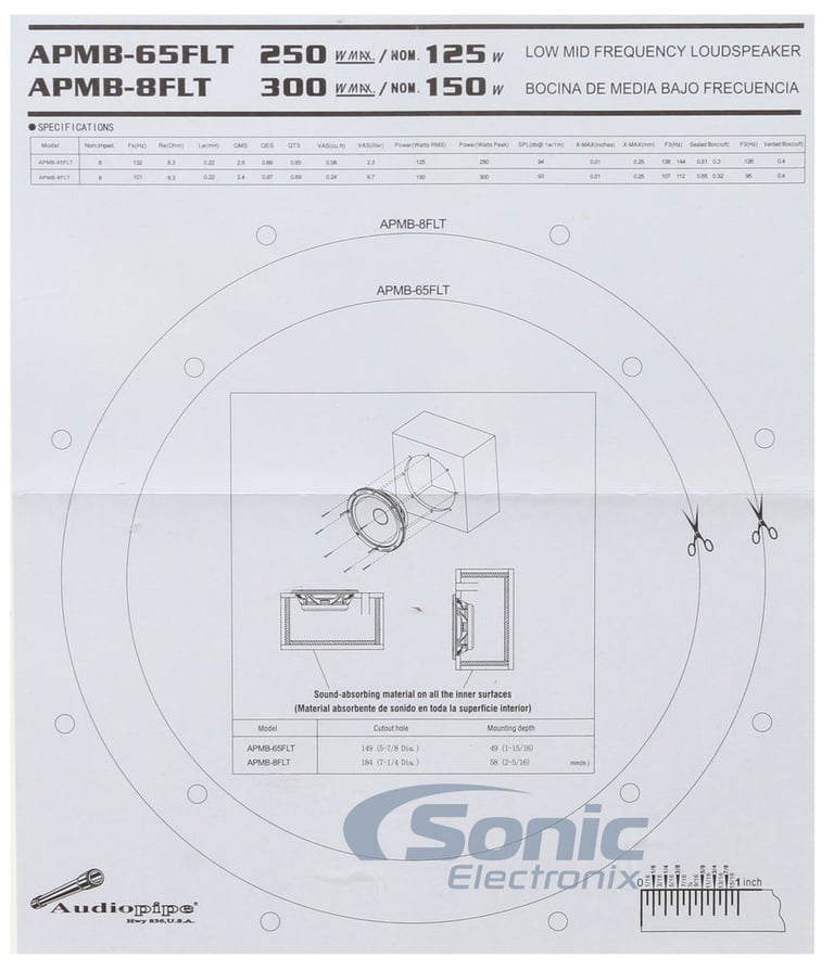 Audiopipe APMB-8FLT Image 4