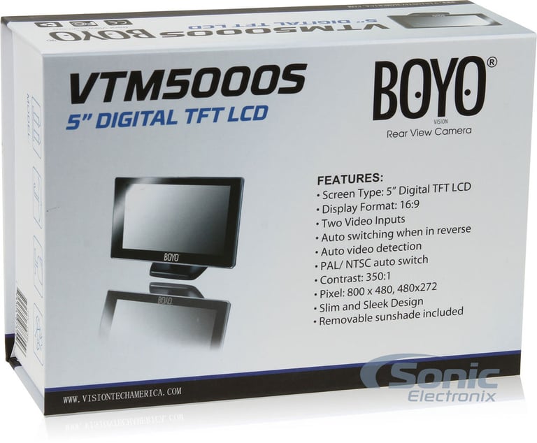 5" Digital TFT LCD Monitor Image 8