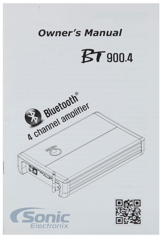 RE Audio BT900.4 OPEN BOX COMPLETE Image 8