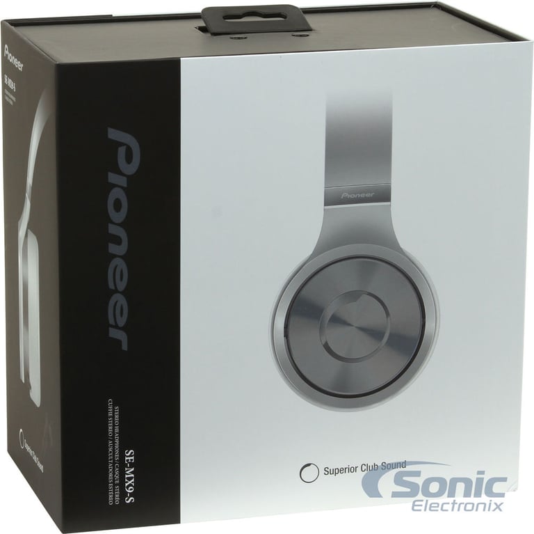 Pioneer Superior Club Sound Headphone SE-MX9-S (Silver) Image 12