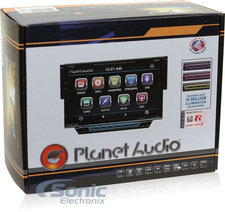 Planet Audio P9742B- OPEN BOX  (Harness Used) Image 8