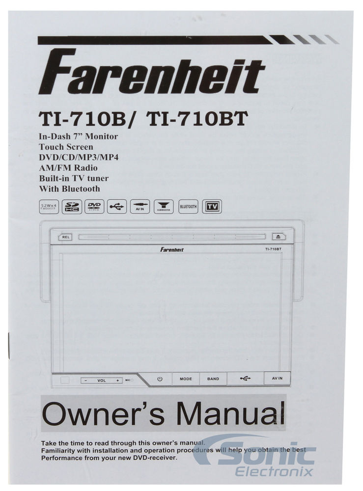 Farenheit TI-710B Image 11