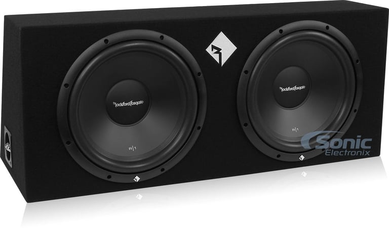 Rockford Fosgate Prime R1-2X12 (Open Box, Complete) Image 1