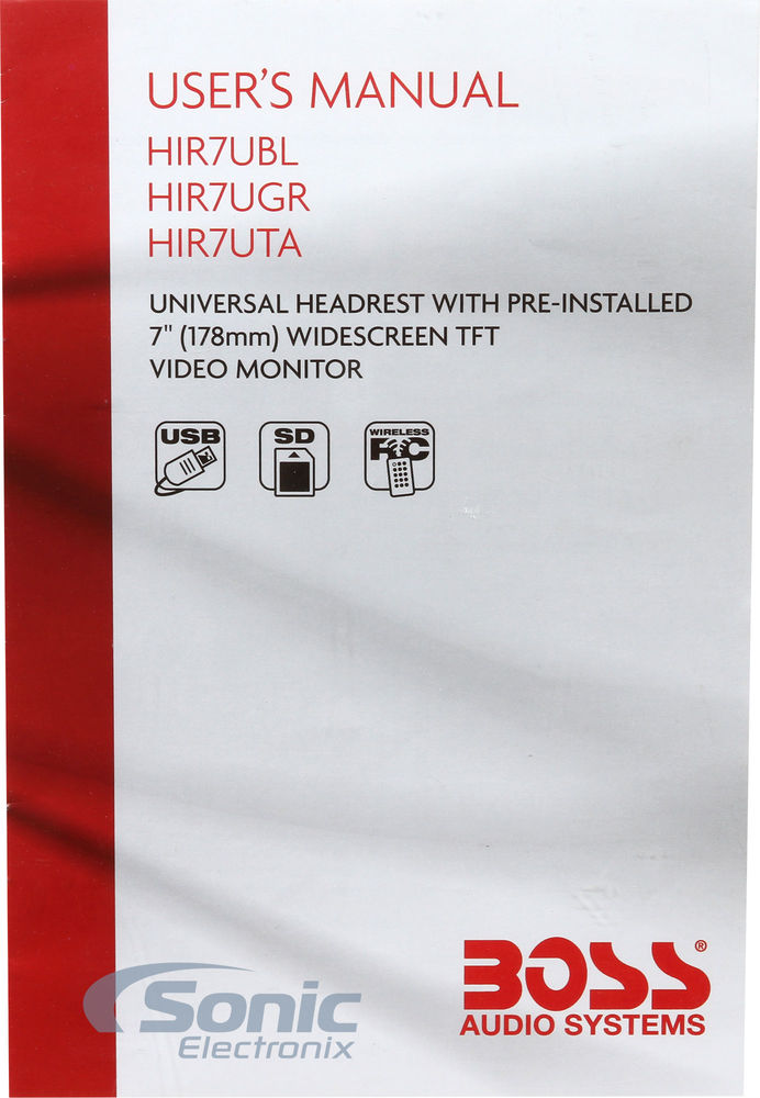 Boss HIR7UTA (OPEN BOX COMPLETE) Image 9
