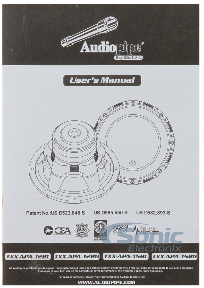 Audiopipe TXX-APA-15BL (Blue) Image 6