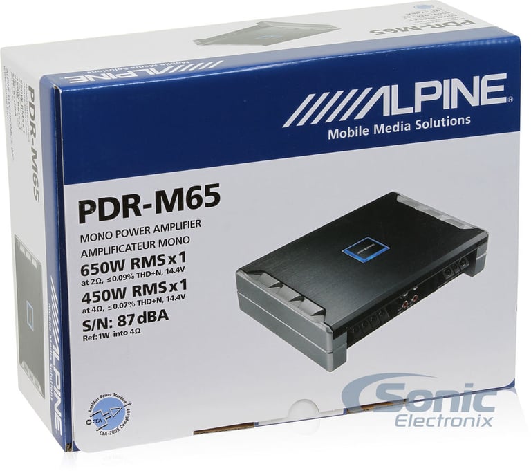 Alpine PDR-M65 Image 6