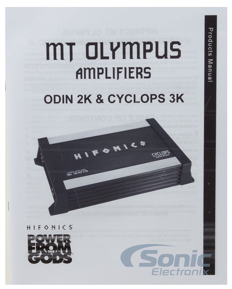 Hifonics Odin 2K Image 8