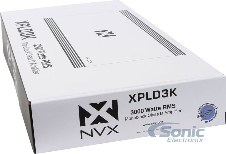 3000W NVX and DC Audio Bass Package Image 8
