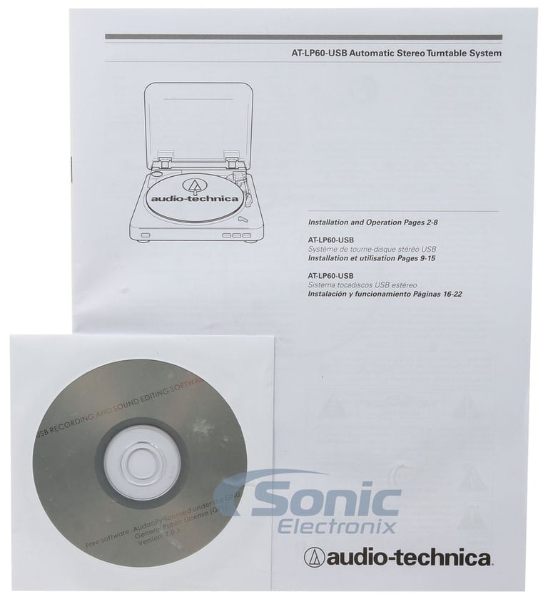 Audio Technica AT-LP60USB Image 8