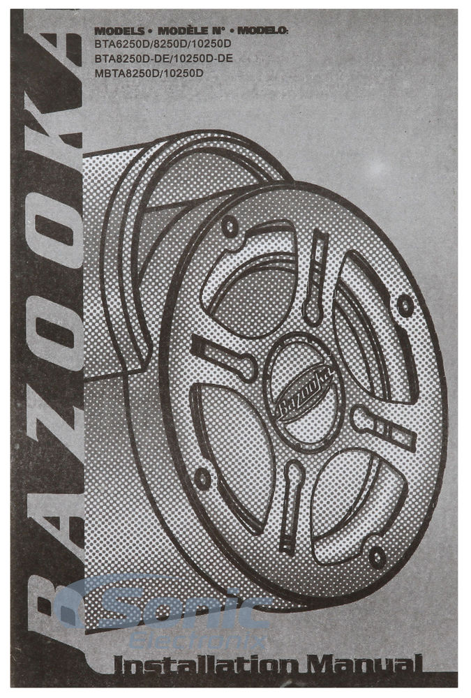 Bazooka MBTA8250D Image 7