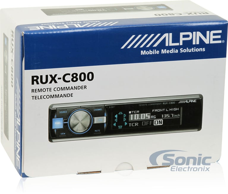 Alpine RUX-C800  Open Box, Accepatble Condition (Used) Image 6