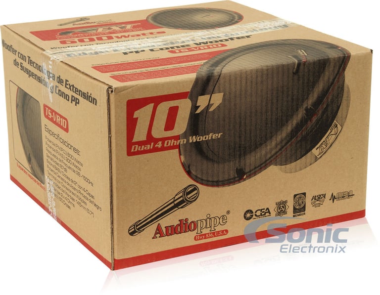 Audiopipe TS-VR10 Open Box Complete Image 5