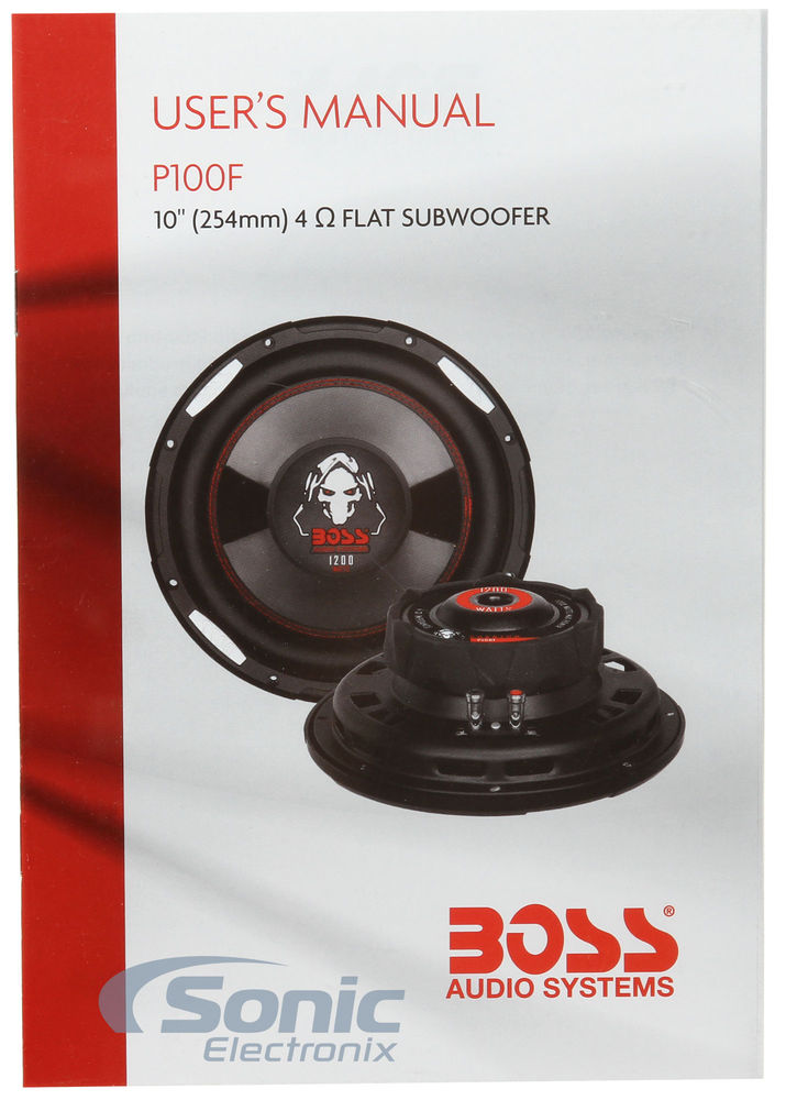 Boss P100F Image 5