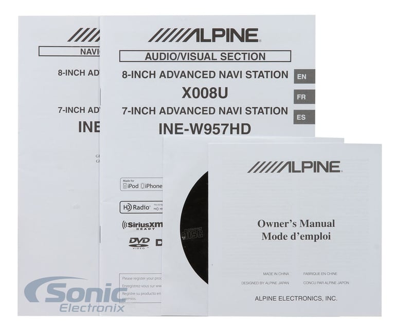Alpine INE-W957HD Damaged Packaging Only (New) Image 9