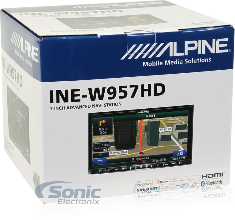 Alpine INE-W957HD - Open Box, Good Condition Used Image 10