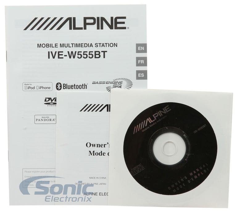 Alpine IVE-W555BT (Open Box, Complete) Image 7