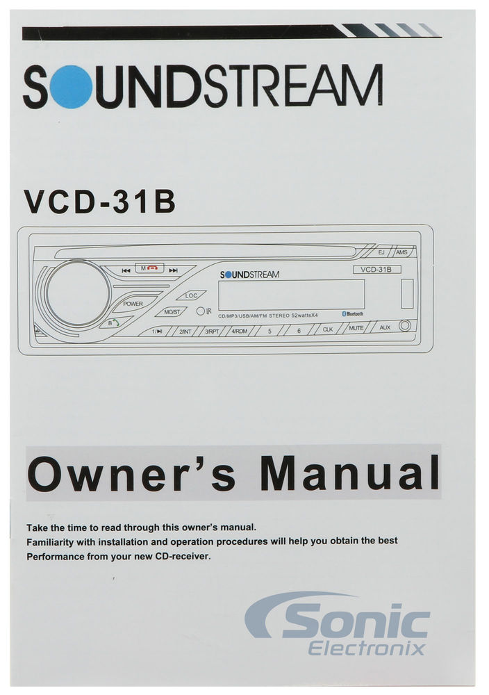Soundstream VCD-31B Image 12