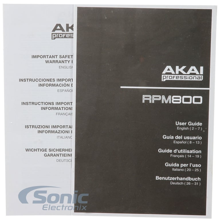Akai Pro RPM800 BL (Black) Image 6