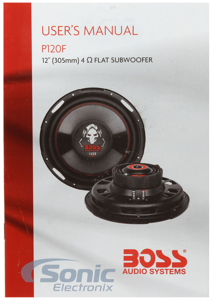 Boss P120F Image 4