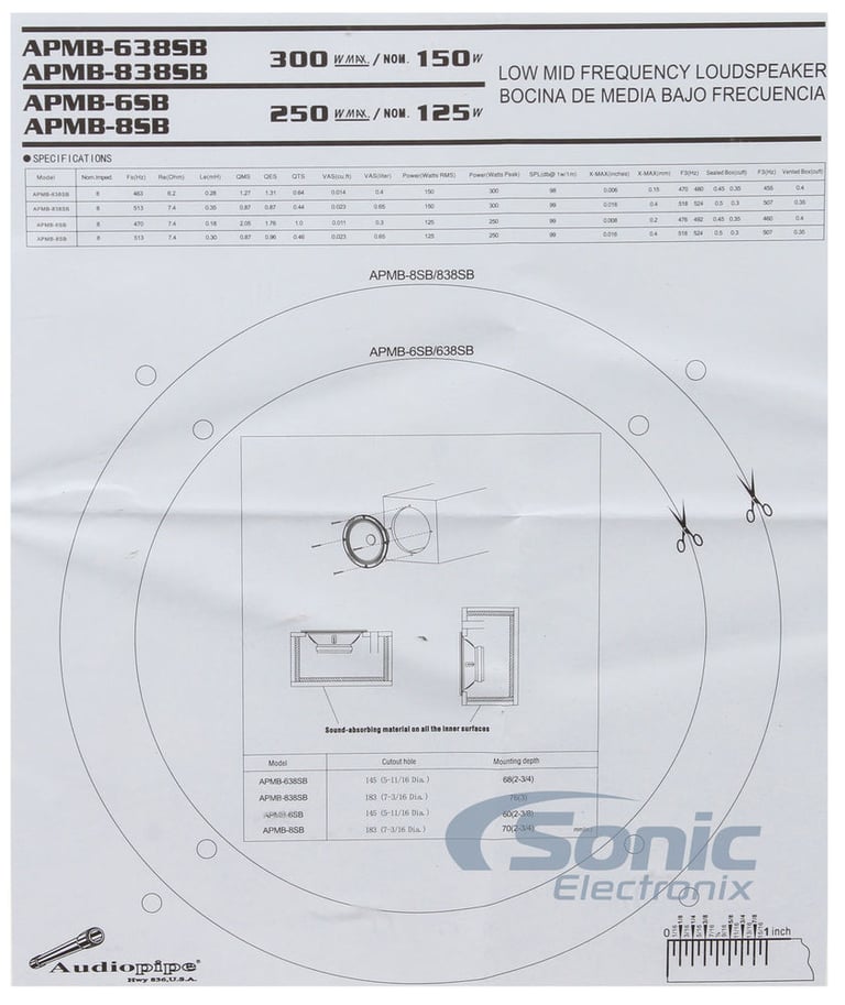 Audiopipe APMB-838SB Image 4