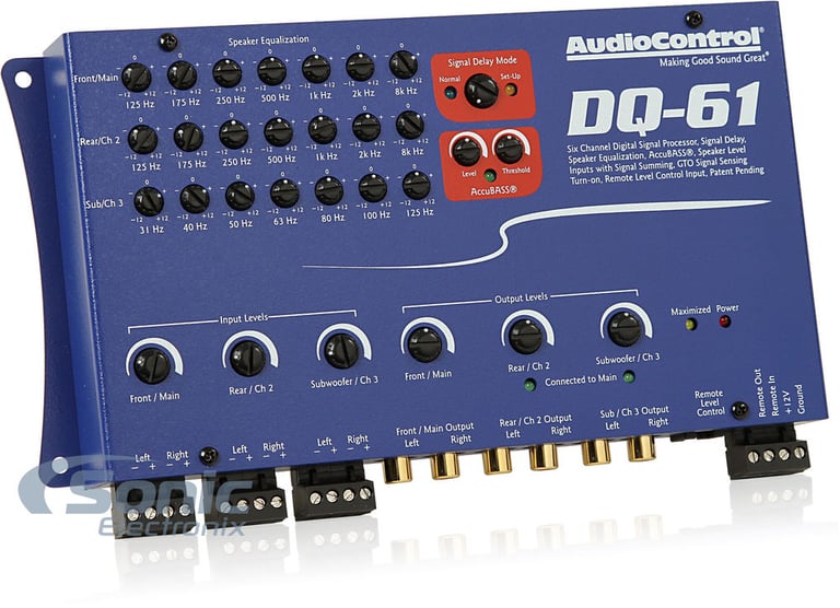 AudioControl DQ-61 (Cascade Blue) Image 1