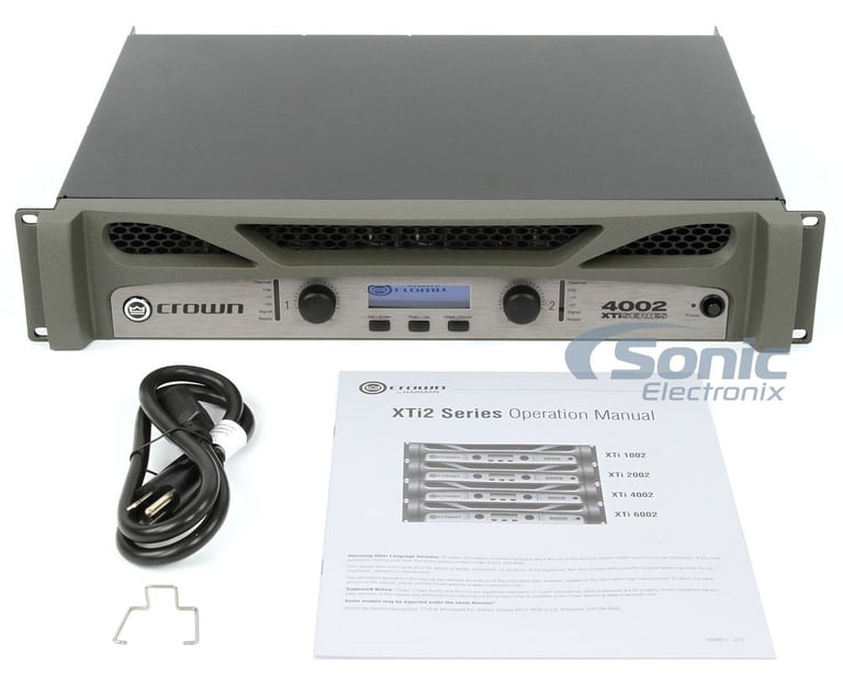 Crown Audio XTi 4002 Image 6