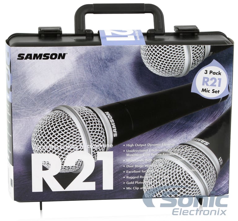 Samson R21 3PACK + MC18 Image 4