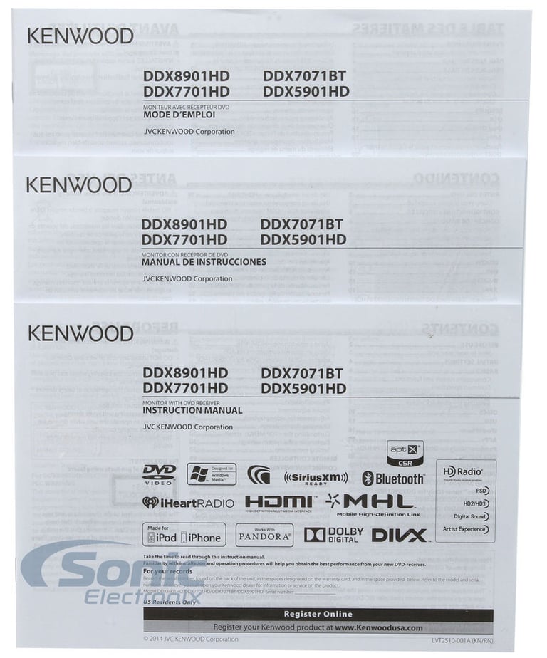 Kenwood DDX5901HD Image 7