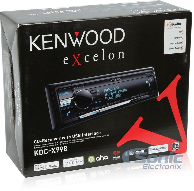 Kenwood eXcelon KDC-X998 OPEN BOX Image 12
