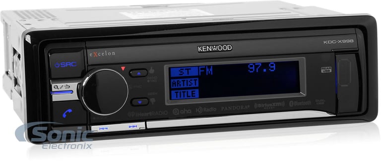 Kenwood eXcelon KDC-X998 - Open Box, Acceptable Condition Used Image 2