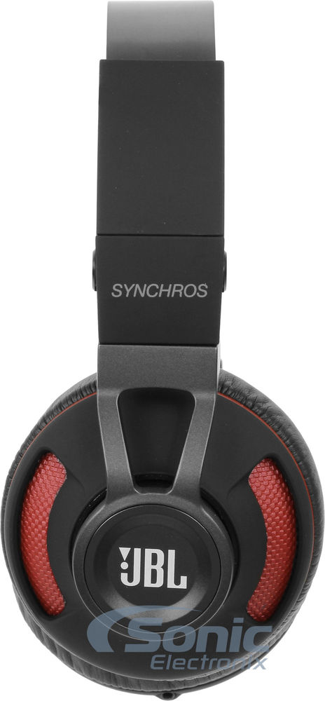 JBL Synchros S300i - Black/Red Image 2