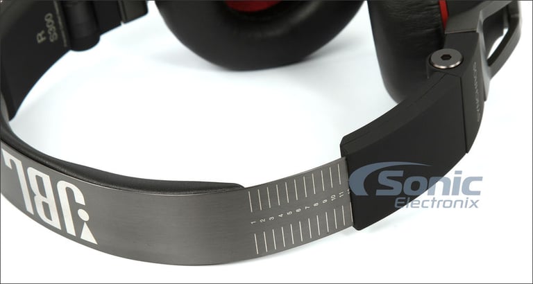 JBL Synchros S300i - Black/Red Image 6