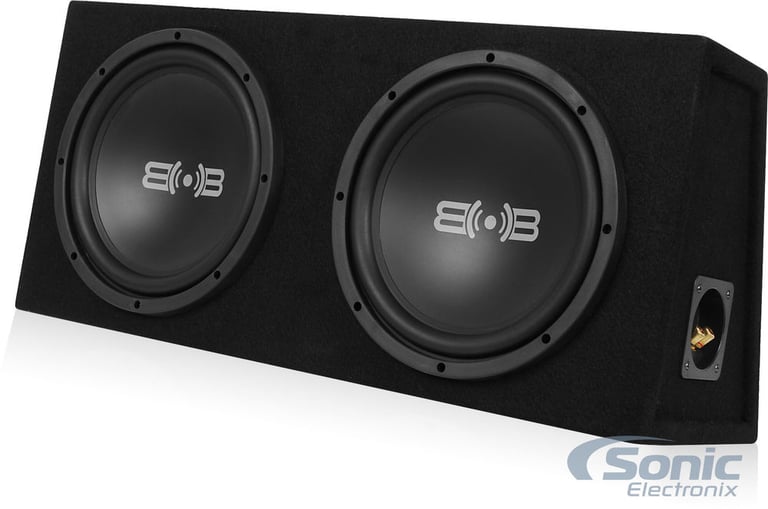 Belva Dual 12" Ported Enclosure + 1800W Monoblock Amp Image 8