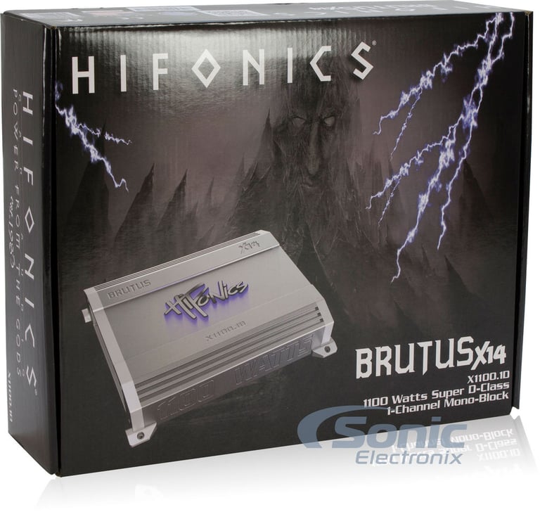Hifonics X1100.1D Open Box Image 6