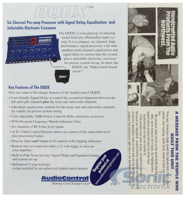 AudioControl DQDX (Black) Image 6