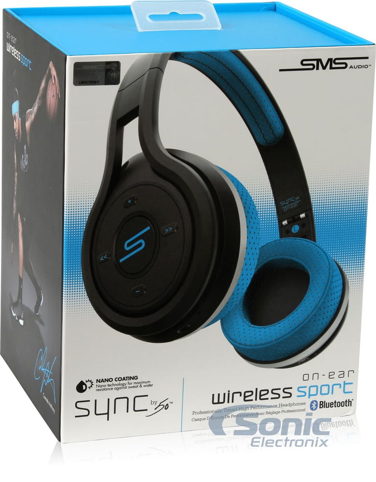SMS Audio SMS-BTWS-SPRT-BLU (Blue) Image 20