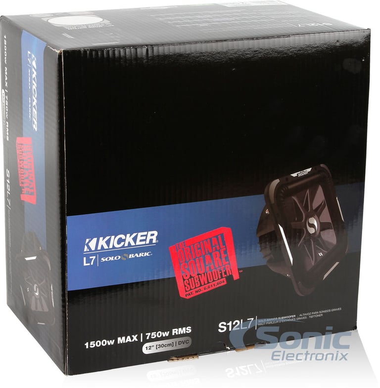 Kicker Solo-Baric L7 11S12L74 Subwoofers + FREE RE Audio ZTX3000.1 Amplifier Image 9