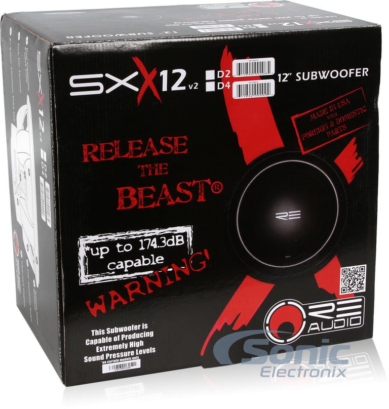 2500W RE Audio Bass Package Image 6