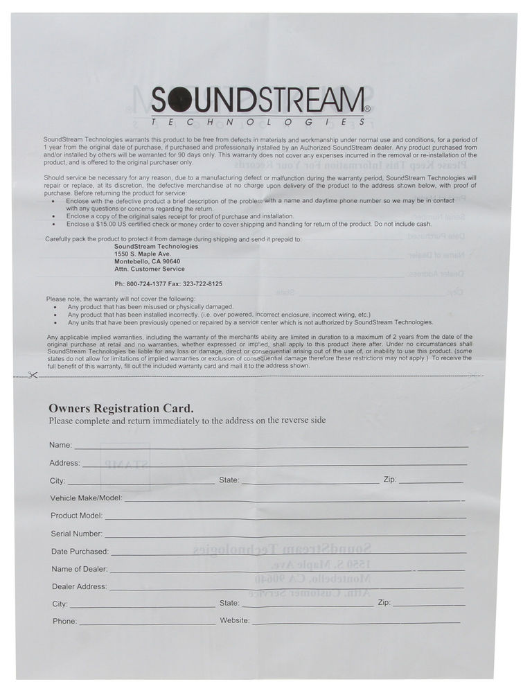 Soundstream Midrange Package (2 SMD.200 100W Midrange Compression Drivers & 2 Horn Lens) Image 6