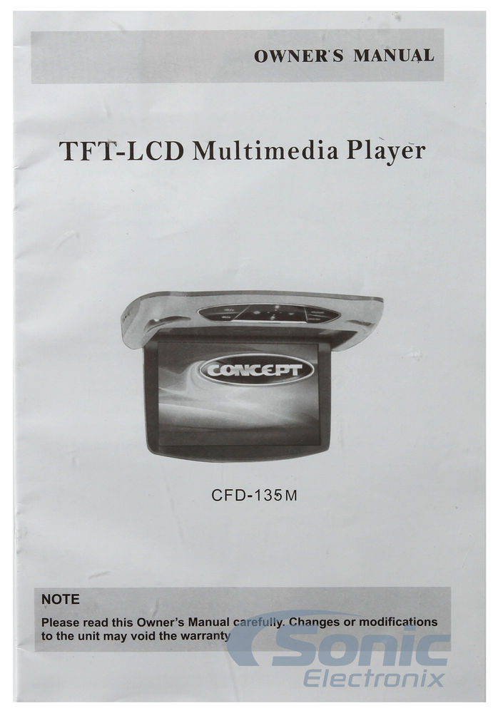 Concept CFD135M Image 11