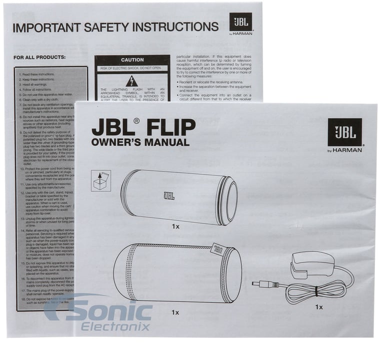 JBL Flip (Black) Image 8
