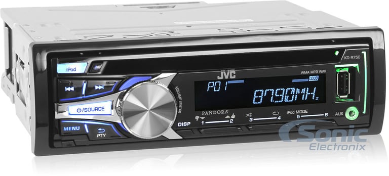 JVC KD-R750 + 50% OFF JVC CS-V628 6.5" Speakers Image 2